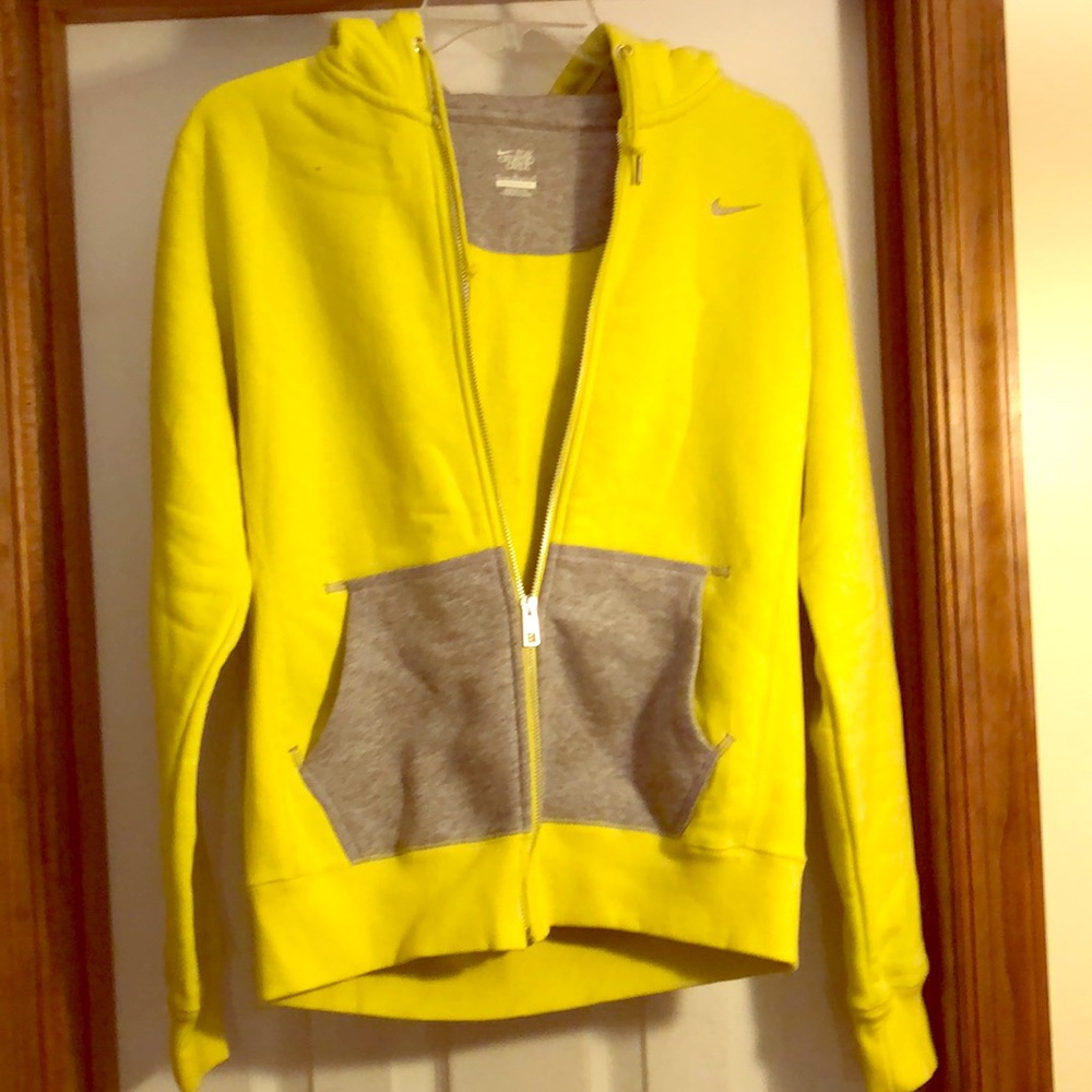 Neon zip sweatshirt